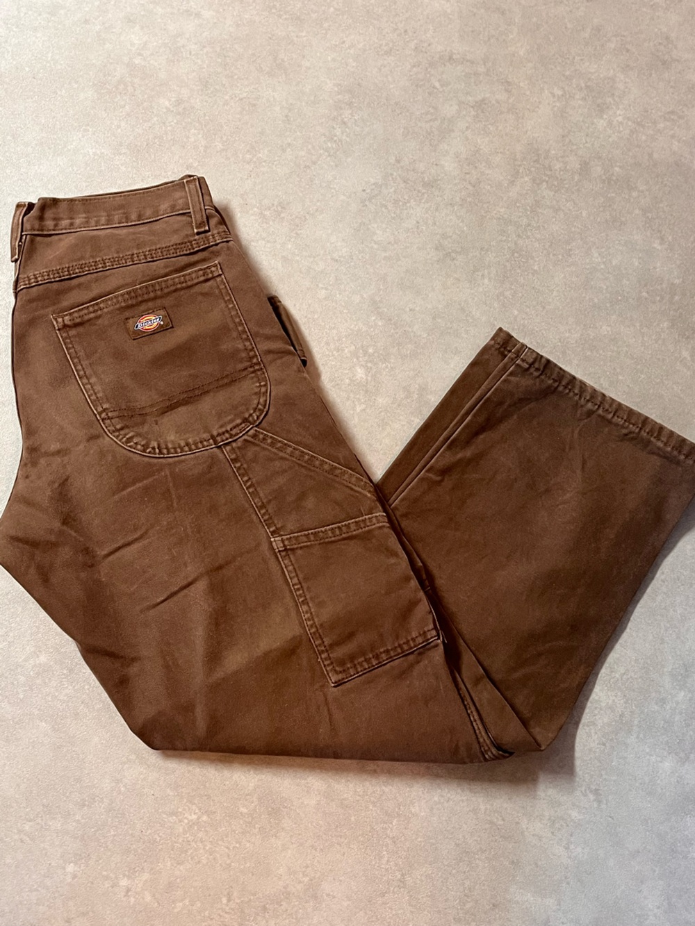 Dickies Dark Brown Carpenter Pants with Utility Pockets
30x30